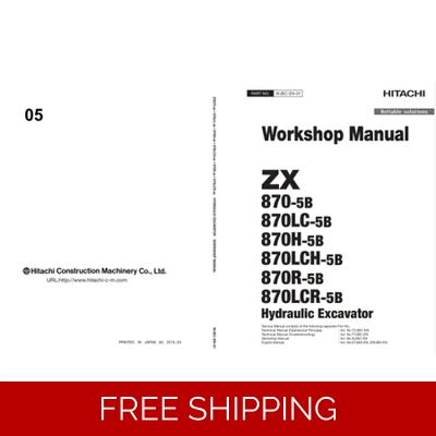HITACHI ZX870-5B SERIES WORKSHOP MANUAL AND DIAGRAMS HITACHI ZX870-5B SERIES WORKSHOP MANUAL AND DIAGRAMS